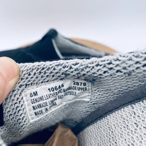 Timberland Smartwool Shoes Womens 8 Black Leather Slip On Mules Wool Lined - Picture 5 of 11